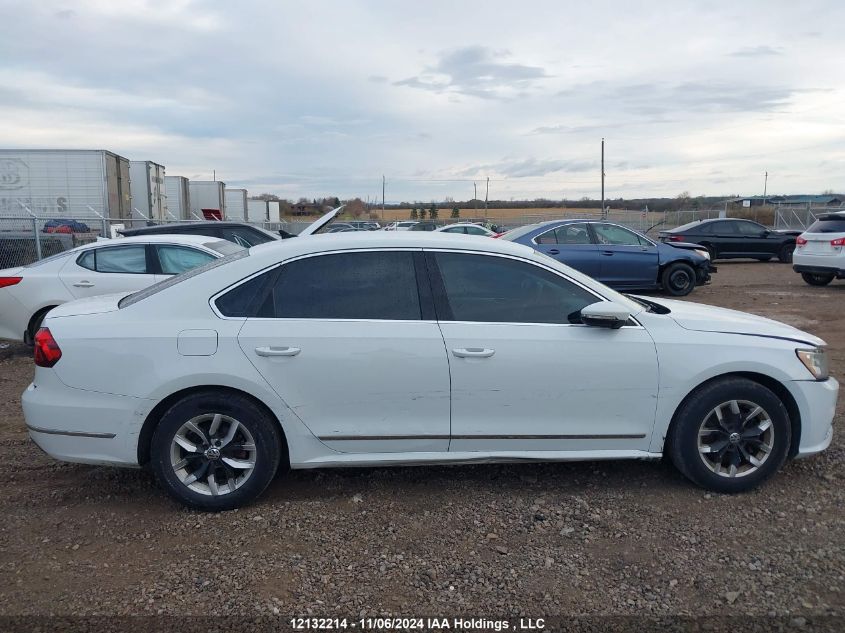 2017 Volkswagen Passat VIN: 1VWAT7A35HC024573 Lot: 12132214