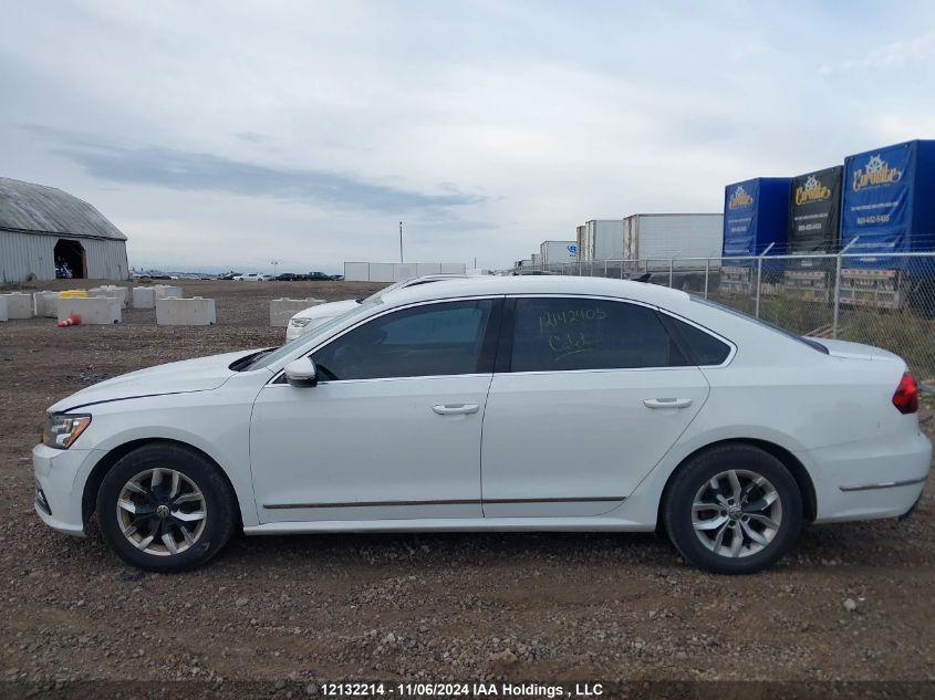 2017 Volkswagen Passat VIN: 1VWAT7A35HC024573 Lot: 12132214