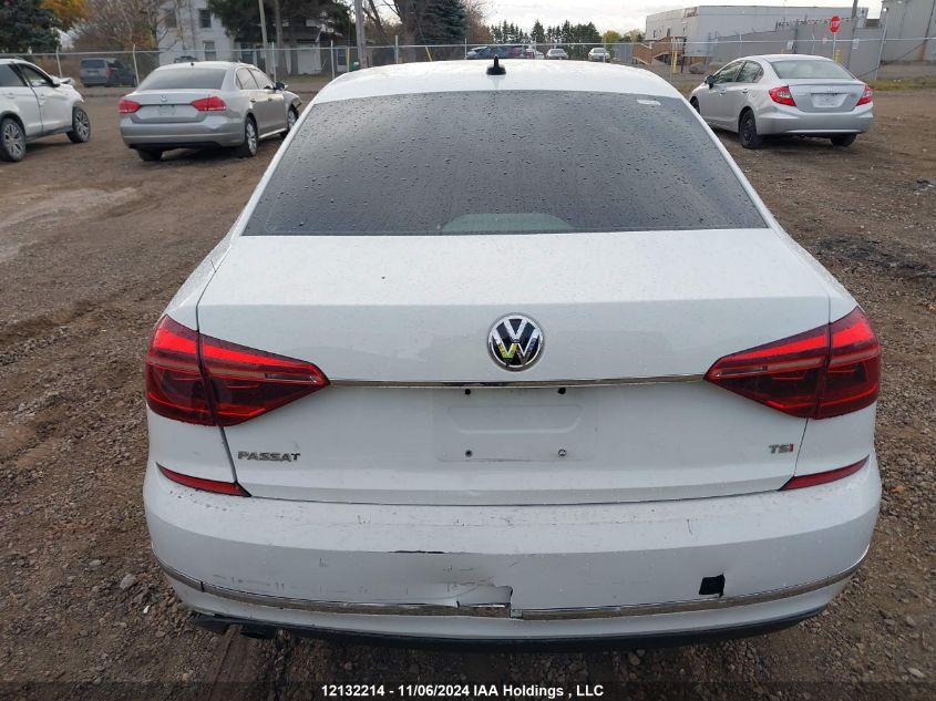 2017 Volkswagen Passat VIN: 1VWAT7A35HC024573 Lot: 12132214