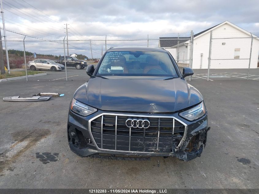 2022 Audi Q5 VIN: WA1AAAFY2N2044494 Lot: 12132283