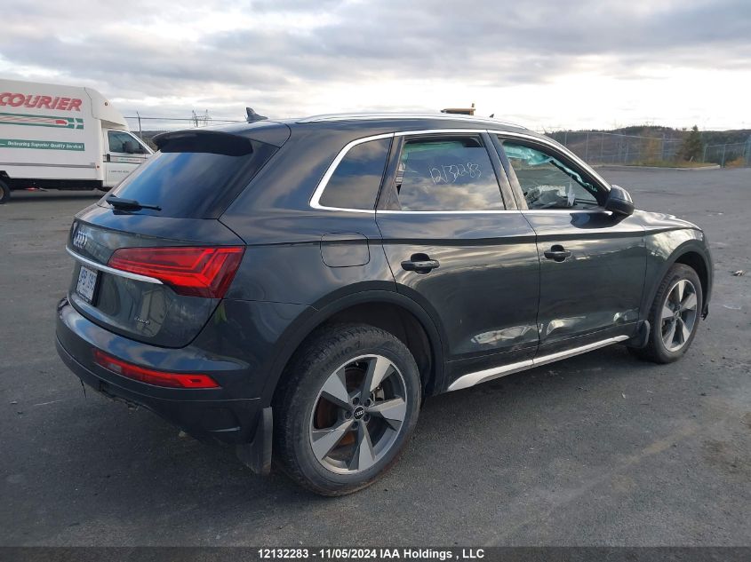 2022 Audi Q5 VIN: WA1AAAFY2N2044494 Lot: 12132283