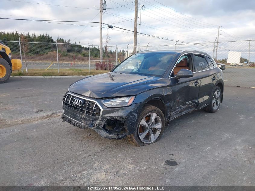 2022 Audi Q5 VIN: WA1AAAFY2N2044494 Lot: 12132283