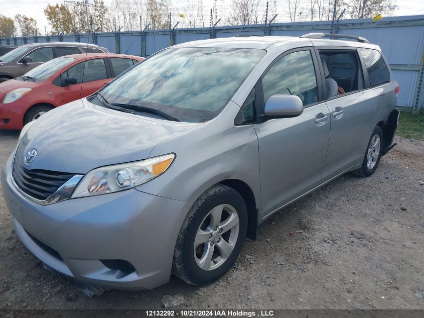 2014 Toyota Sienna Le VIN: 5TDKK3DC5ES523611 Lot: 12132292