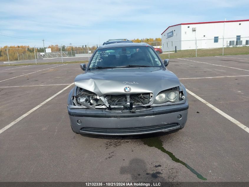 2004 BMW 3 Series VIN: WBAEU33464PM59554 Lot: 12132335