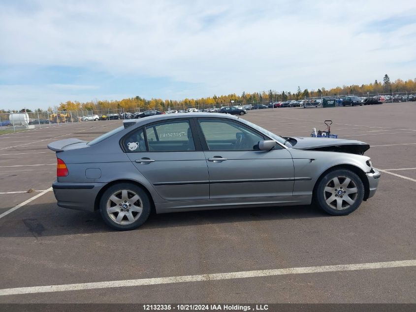 2004 BMW 3 Series VIN: WBAEU33464PM59554 Lot: 12132335