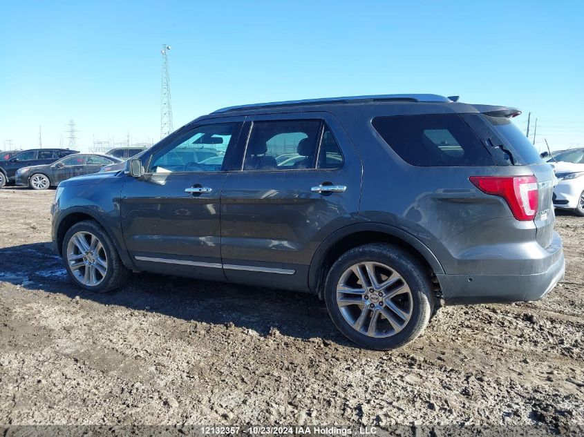 2017 Ford Explorer Limited VIN: 1FM5K8F87HGC15773 Lot: 12132357