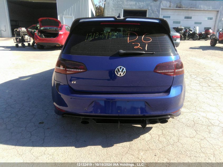 2016 Volkswagen Golf R VIN: WVWLF7AU6GW264501 Lot: 12132419