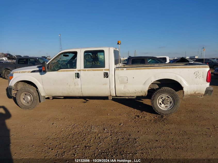 2012 Ford F-350 Xl VIN: 1FT8W3B65CEB01532 Lot: 12132556