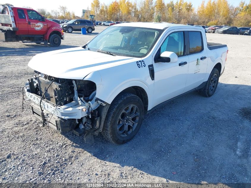 2023 Ford Maverick Xlt VIN: 3FTTW8F92PRA88673 Lot: 12132584