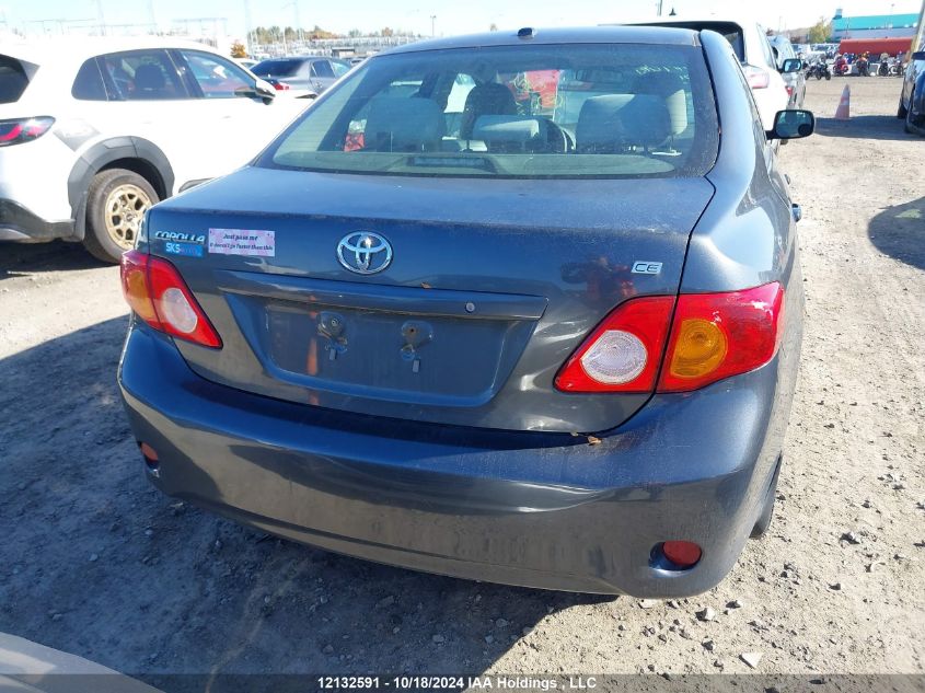 2009 Toyota Corolla S/Le/Xle VIN: 2T1BU40E89C100592 Lot: 12132591