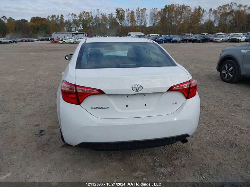 2019 Toyota Corolla Le VIN: 2T1BURHE1KC244119 Lot: 12132593