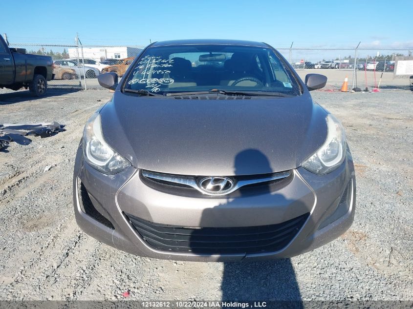 2016 Hyundai Elantra L+ VIN: 5NPDH4AE3GH664950 Lot: 12132612