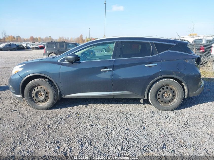 2016 Nissan Murano S/Sl/Sv/Platinum VIN: 5N1AZ2MH5GN135909 Lot: 12132620