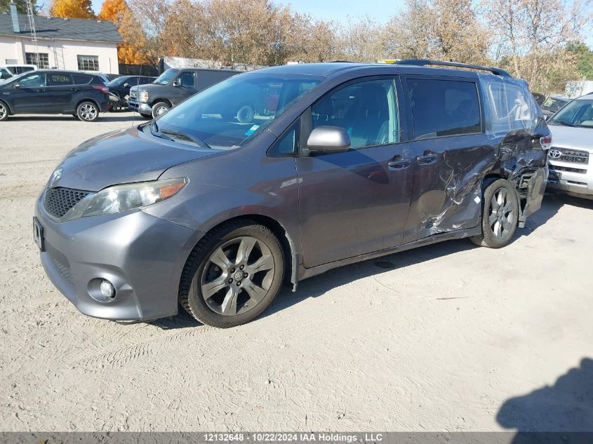 2011 Toyota Sienna Se 8 Passenger VIN: 5TDXK3DC4BS146870 Lot: 12132648