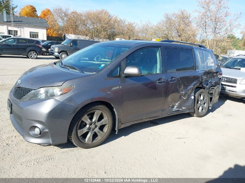 2011 Toyota Sienna Se 8 Passenger VIN: 5TDXK3DC4BS146870 Lot: 12132648