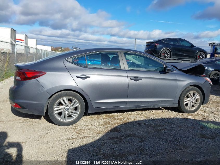 2019 Hyundai Elantra VIN: KMHD84LF7KU835537 Lot: 12132691