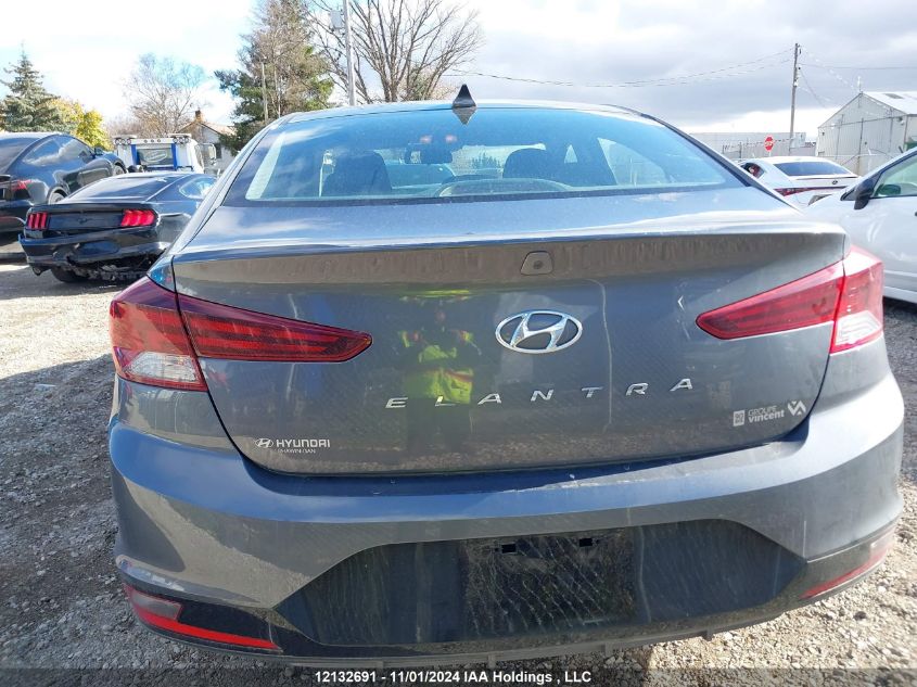 2019 Hyundai Elantra VIN: KMHD84LF7KU835537 Lot: 12132691