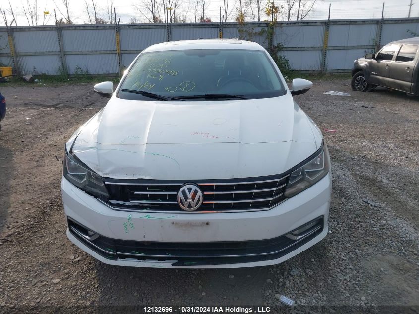 2016 Volkswagen Passat VIN: 1VWCS7A3XGC003048 Lot: 12132696