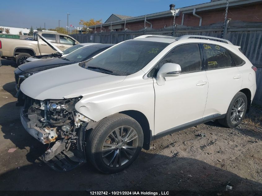 2013 Lexus Rx 450 VIN: JTJBC1BA5D2052047 Lot: 12132742