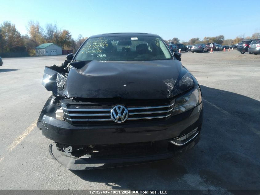 2015 Volkswagen Passat VIN: 1VWBS7A34FC114379 Lot: 12132743