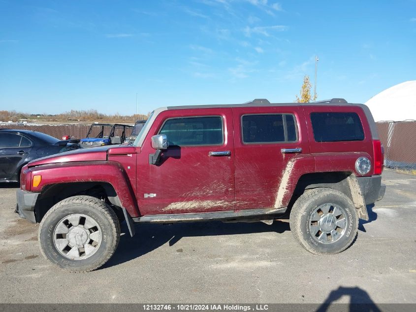 2007 Hummer H3 Suv VIN: 5GTDN13E478100140 Lot: 12132746