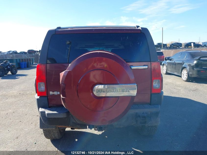 2007 Hummer H3 Suv VIN: 5GTDN13E478100140 Lot: 12132746