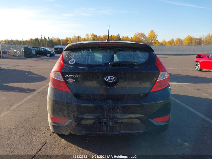 2014 Hyundai Accent Gls/Gs VIN: KMHCT5AE1EU143949 Lot: 12132752