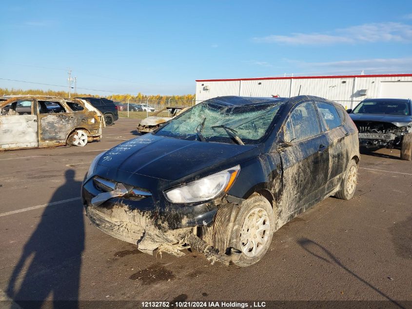 2014 Hyundai Accent Gls/Gs VIN: KMHCT5AE1EU143949 Lot: 12132752