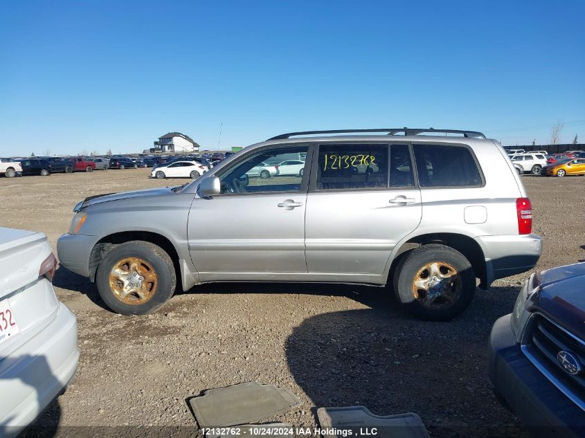 2002 Toyota Highlander Limited VIN: JTEHF21A320072166 Lot: 12132762