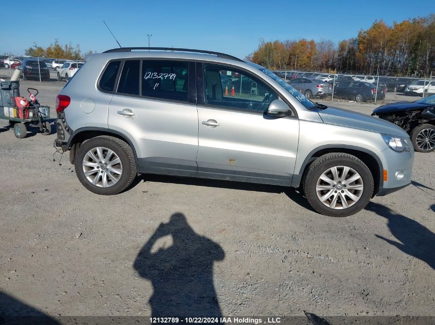 2011 Volkswagen Tiguan VIN: WVGBV7AX6BW546313 Lot: 12132789