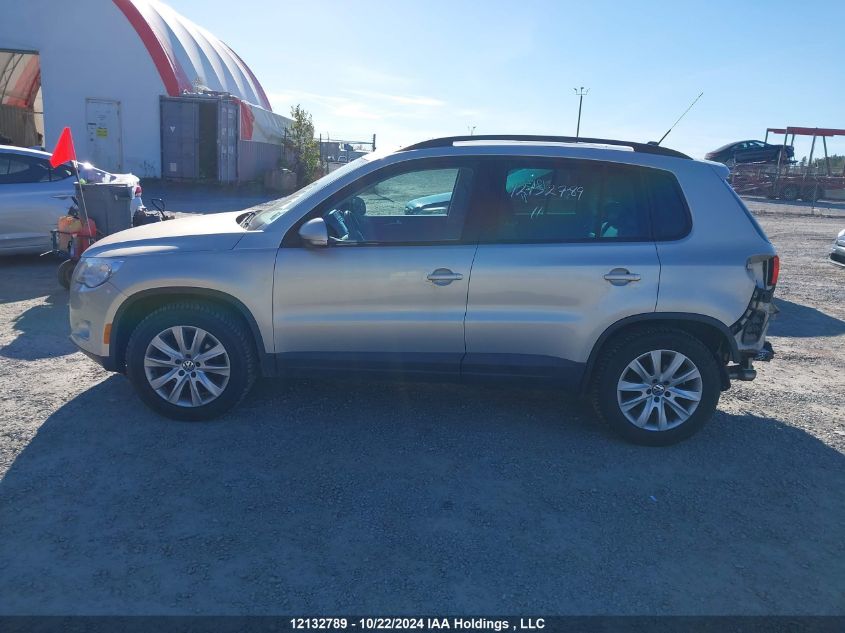 2011 Volkswagen Tiguan VIN: WVGBV7AX6BW546313 Lot: 12132789