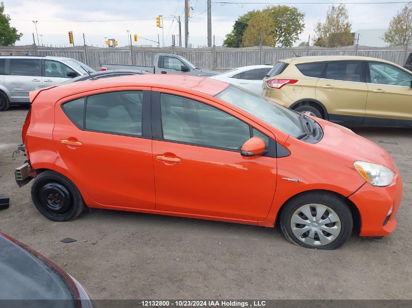 2013 Toyota Prius C VIN: JTDKDTB35D1037857 Lot: 12132800