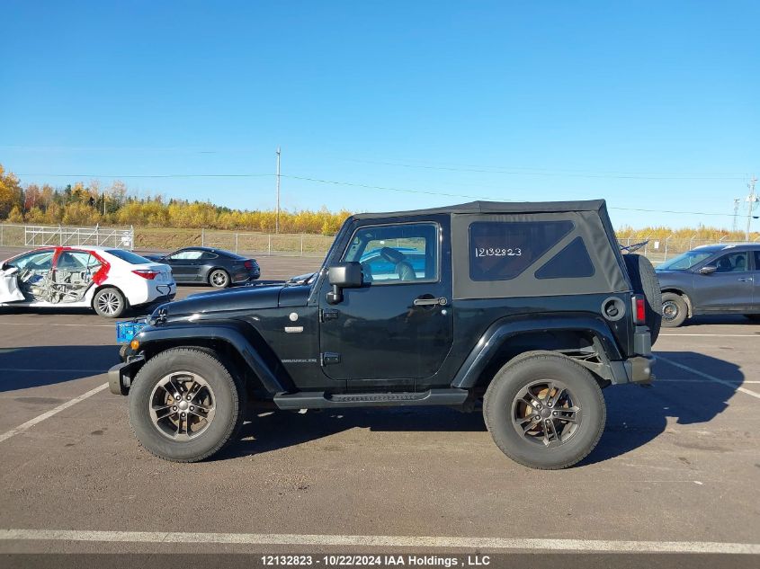 2016 Jeep Wrangler Sahara VIN: 1C4AJWBG2GL297148 Lot: 12132823