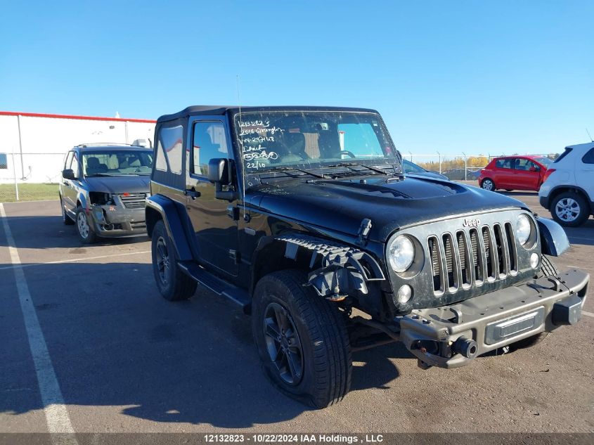 2016 Jeep Wrangler Sahara VIN: 1C4AJWBG2GL297148 Lot: 12132823