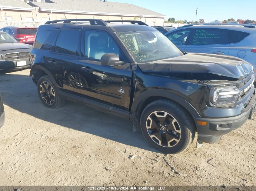 2022 Ford Bronco Sport Outer Banks VIN: 3FMCR9C66NRE13549 Lot: 12132829