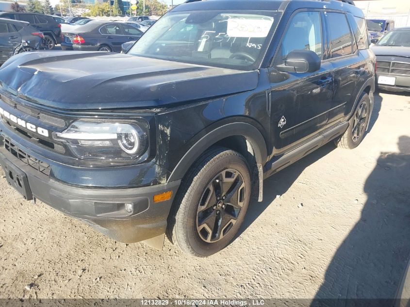 2022 Ford Bronco Sport Outer Banks VIN: 3FMCR9C66NRE13549 Lot: 12132829