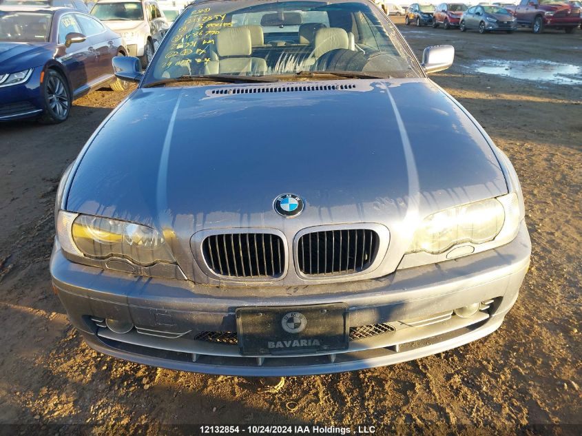 2001 BMW 3 Series VIN: WBABS53461EV86770 Lot: 12132854