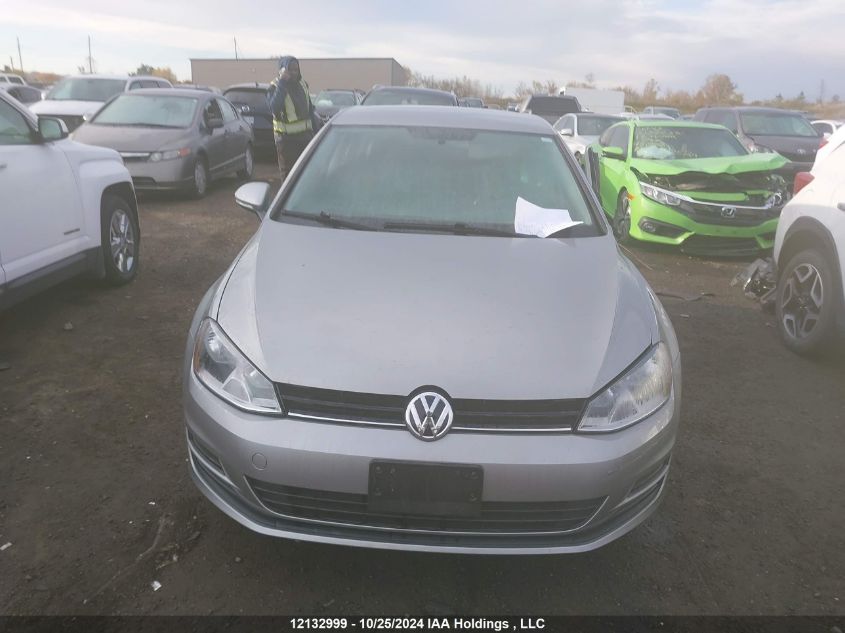 2015 Volkswagen Golf VIN: 3VW217AU2FM032998 Lot: 12132999