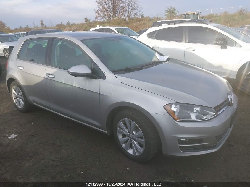 2015 Volkswagen Golf VIN: 3VW217AU2FM032998 Lot: 12132999