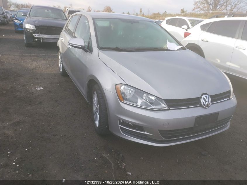 2015 Volkswagen Golf VIN: 3VW217AU2FM032998 Lot: 12132999