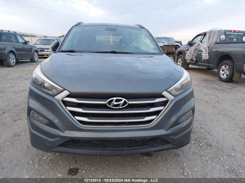 2017 Hyundai Tucson Limited/Sport And Eco/Se VIN: KM8J3CA44HU350360 Lot: 12133013