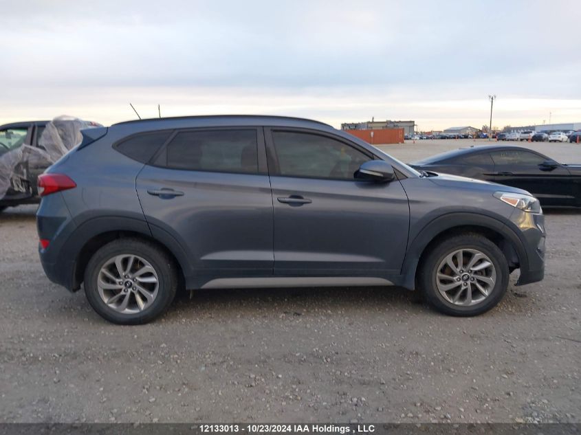 2017 Hyundai Tucson Limited/Sport And Eco/Se VIN: KM8J3CA44HU350360 Lot: 12133013