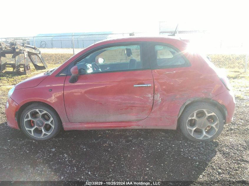 2016 Fiat 500 Sport VIN: 3C3CFFBR8GT118468 Lot: 12133029