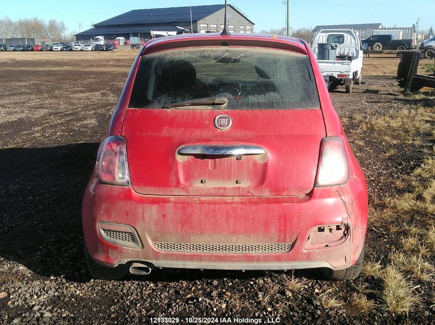 2016 Fiat 500 Sport VIN: 3C3CFFBR8GT118468 Lot: 12133029