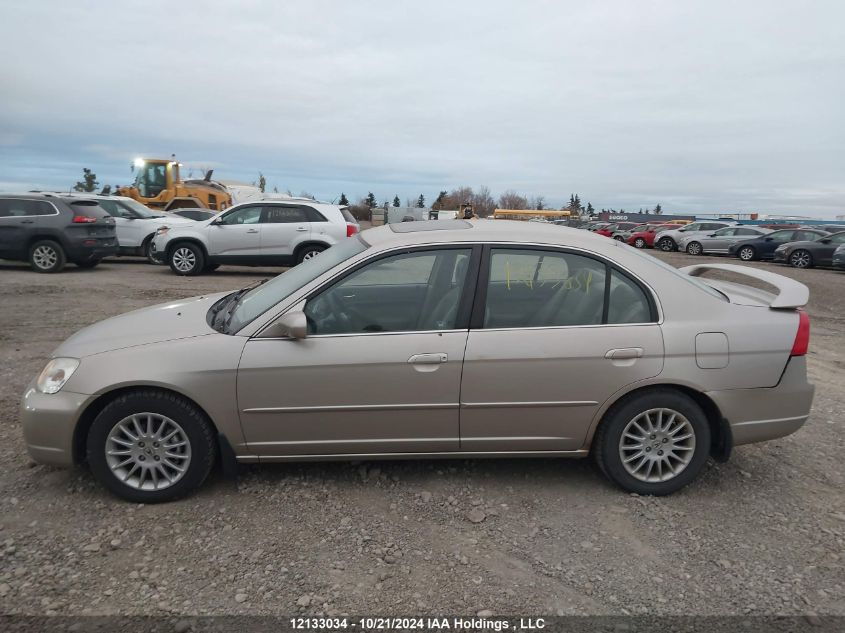 2001 Acura El VIN: 2HHES36891H000846 Lot: 12133034