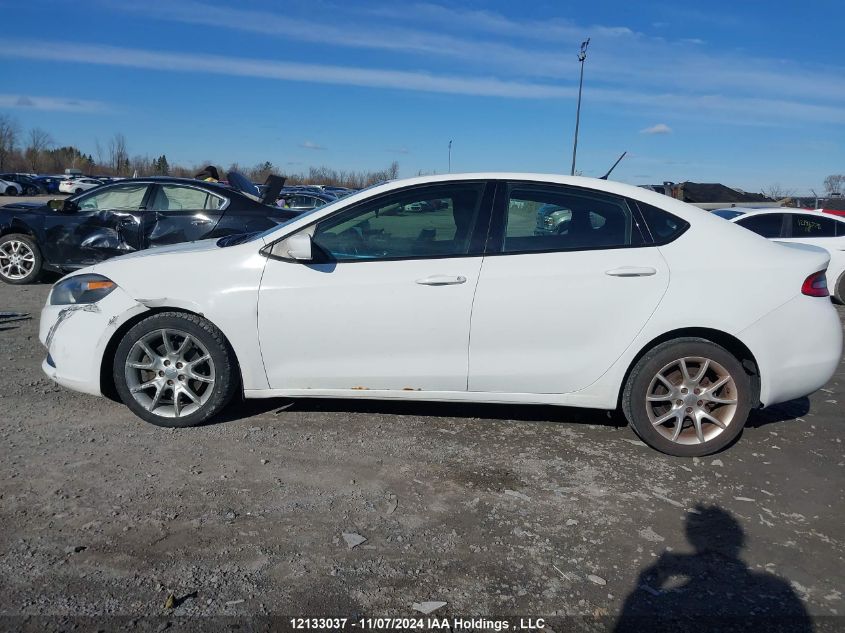 2013 Dodge Dart Sxt/Rallye VIN: 1C3CDFBA9DD346450 Lot: 12133037