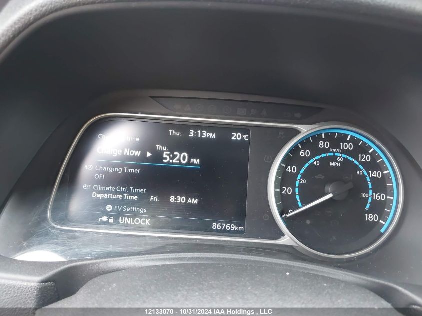 2018 Nissan Leaf VIN: 1N4AZ1CPXJC301552 Lot: 12133070