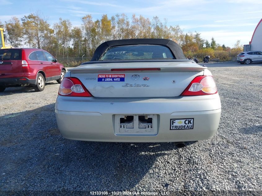 2003 Toyota Camry Solara Sle V6 VIN: 2T1FF28P13C885664 Lot: 12133108