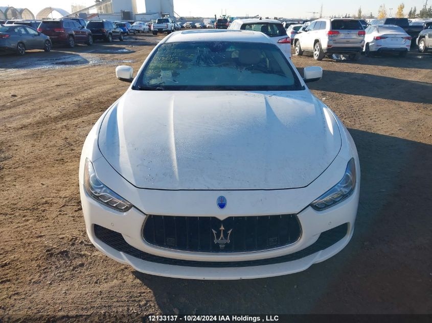 2015 Maserati Ghibli S Q4 VIN: ZAM57RTA3F1136163 Lot: 12133137