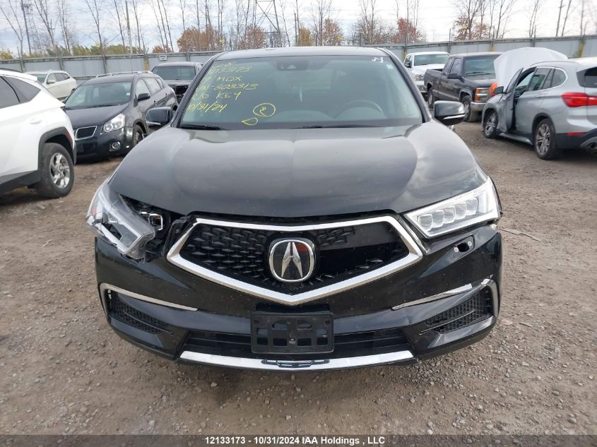 2019 Acura Mdx VIN: 5J8YD4H45KL803315 Lot: 12133173